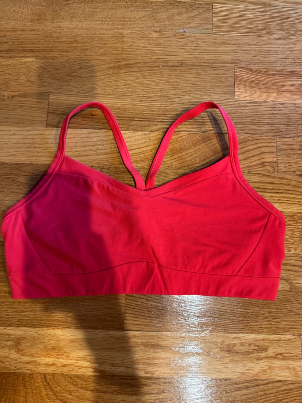 Athleta Vital Sports Bra Red Large